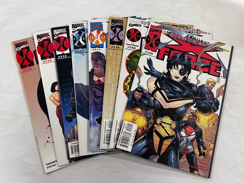 *X-Force 101-115 | 15 HIGH GRADE books total