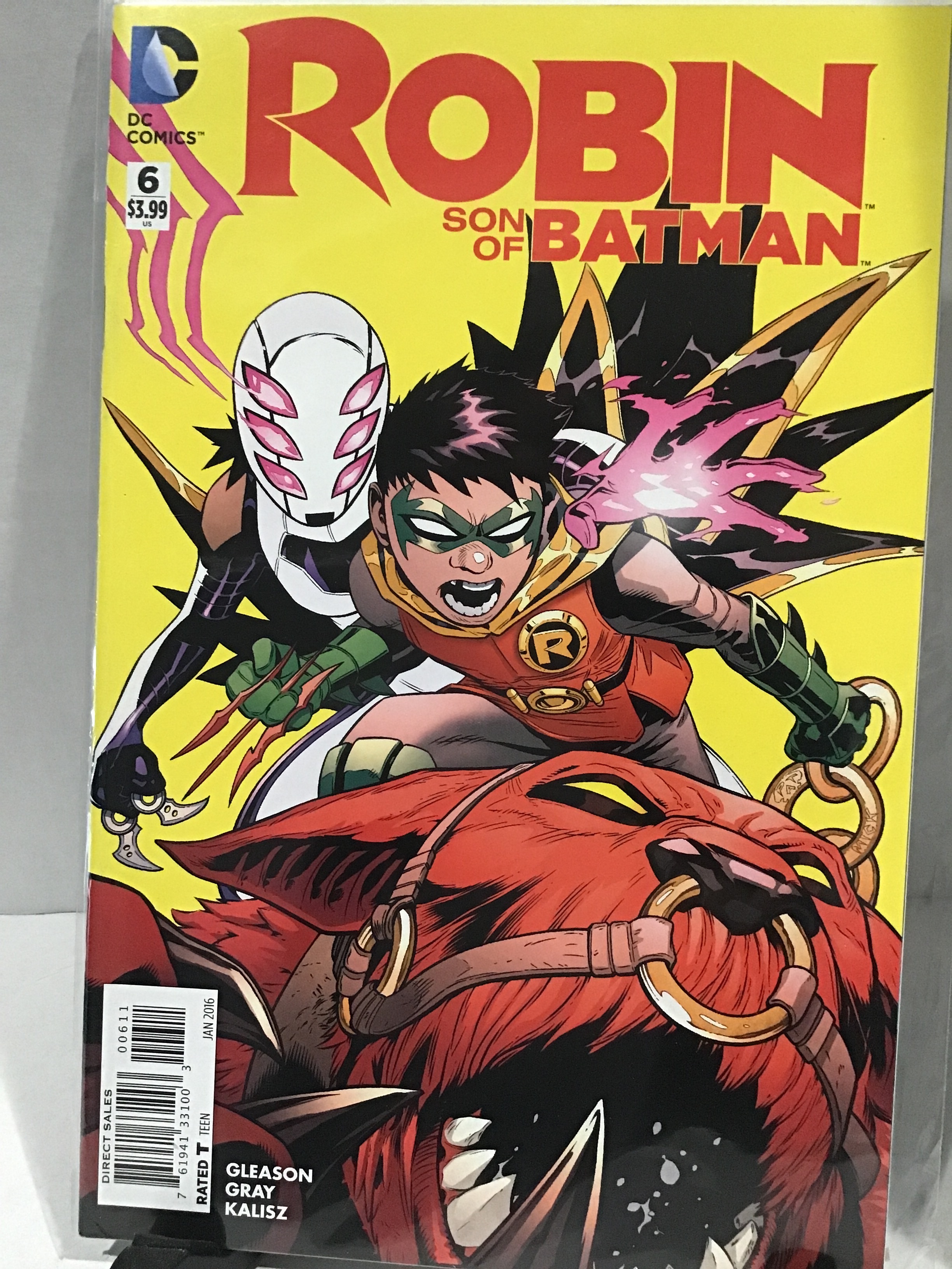 Robin: Son of Batman #6 Looney Tunes Cover (2016) | Comic Books - Modern  Age, DC Comics, Superhero / HipComic