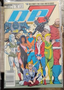 DP7 # 32 1989 MARVEL NEW UNIVERSE DISPLACED PARANORMALS  NEWSTAND LAST ISSUE