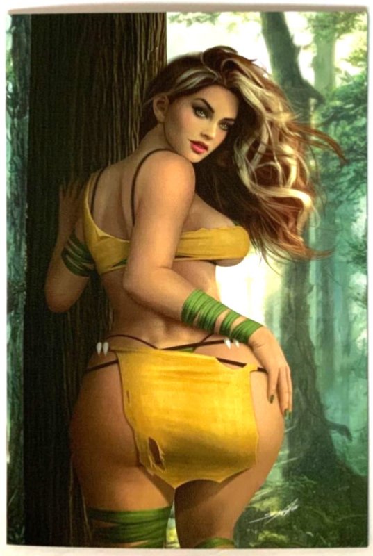 COOL COMICS #1 ROGUE SAVAGE SIDNEY AUGUSTO VIRGIN COVER NICE/BIKINI/NAUGHTY SET.