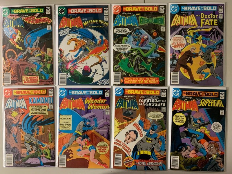 Batman Brave and the Bold comics run #137-169 33 diff avg 7.0 (1977-80)