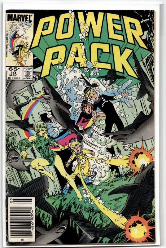 Power Pack #10 (1985) Power Pack