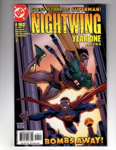 Nightwing #102 (2005) Superman Appearance!  / SB#2