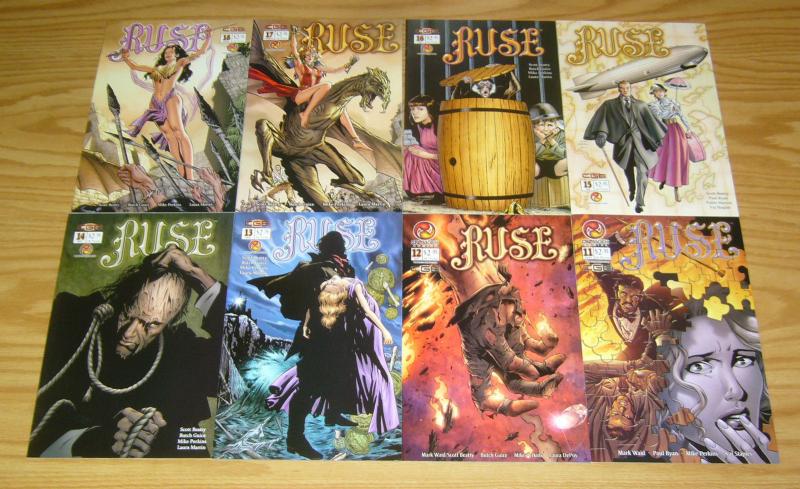 Ruse #1-26 VF/NM complete series + vol. 2 #1-4 comics for sherlock holmes fans