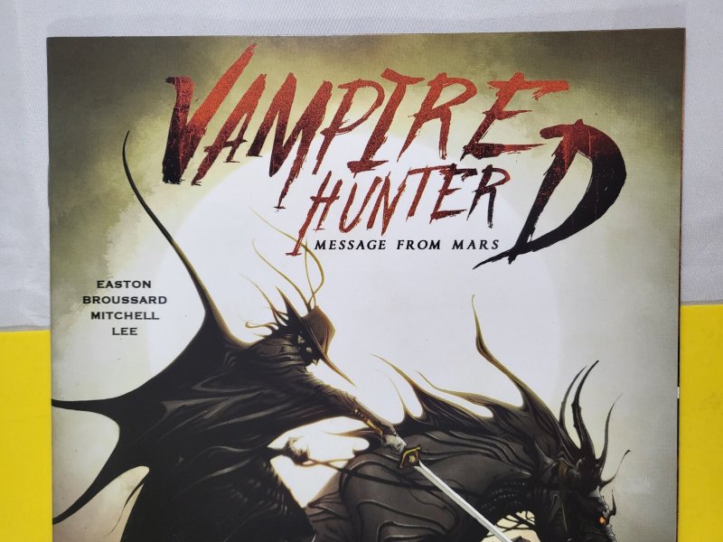 Vampire Hunter D Message From Mars #1 Jae Lee Variant Cvr B 2016 Stranger Comics