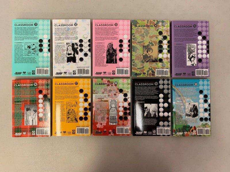 Assassination Classroom Vol 1-21 Yusei Matsui Complete Set 