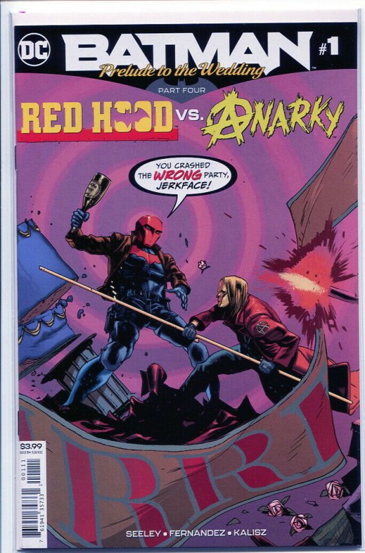 BATMAN PRELUDE TO THE WEDDING RED HOOD VS ANARKY (2018 DC) #1