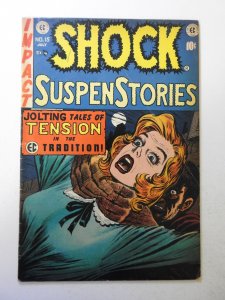 Shock SuspenStories #15 (1954) VG Condition 1/2 in spine split