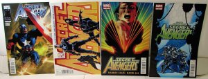 Secret Avengers Lot of 4 #12, 16, 18, 21 (2011) Marvel 1st Print Comic Books