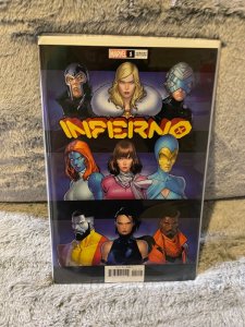 Lot of 3 Books Inferno 2 different #1 variants & #4 (Marvel Comics 2021)