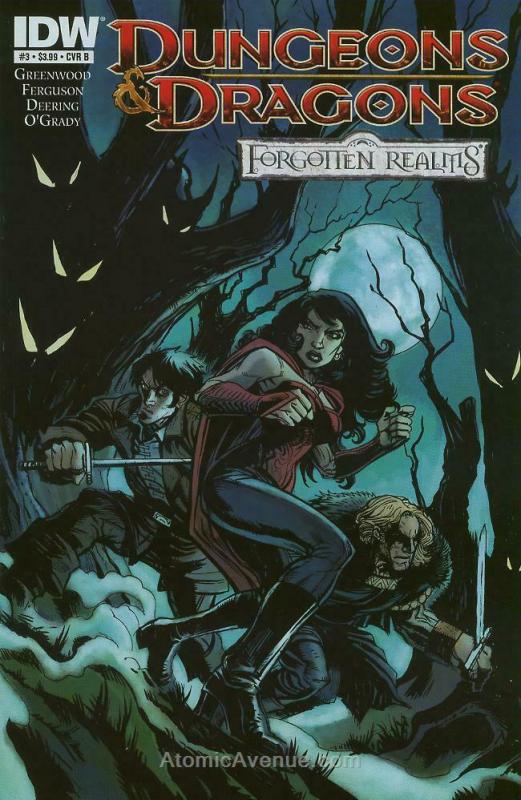 Dungeons & Dragons: Forgotten Realms #3B VF/NM; IDW | save on shipping - details