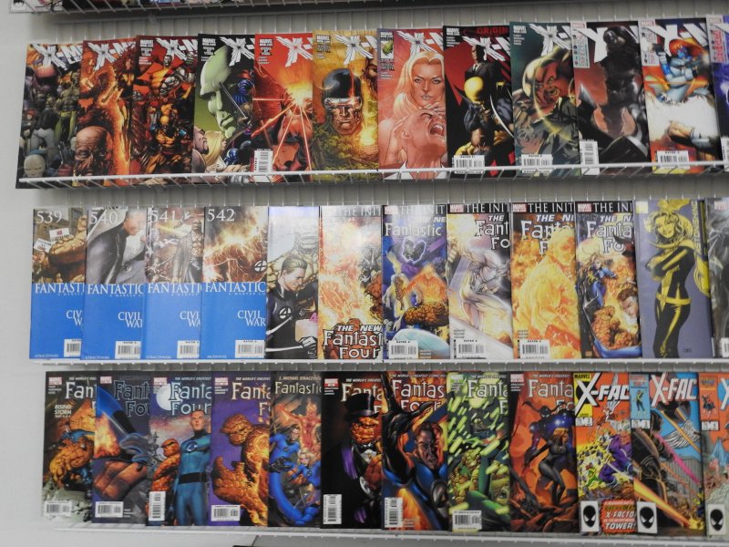 Huge Lot 210+ Comics W/ Batman, X-Men, Fantastic Four+ Avg VF+ Condition!!