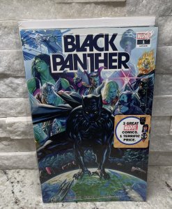 Black Panther #1 Walmart Exclusive 2022 Marvel 3-Pack Comics NEW UNOPENED