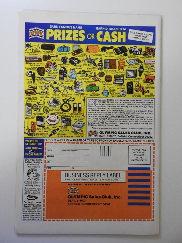 Captain America Annual #5 (1981) FN/VF Condition!