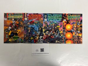 4 Cyber Force Image Comic Books # 0 1 2 3 36 JS70