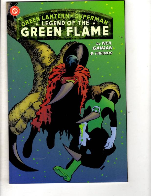 5 Green Lantern Graphic Novels Evil's Might 1 2 3 Legend Flame Bright Day BN MF6