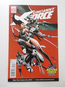Uncanny X-Force #1 Midtown Comics Cover (2010) NM- Condition! Dynamic Forces COA