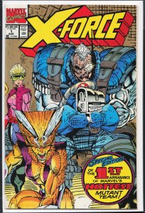 X-Force #1 Second Print Cover (1991) X-Force