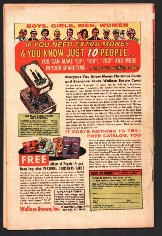 Thunderbolt #59  1967 - Charlton  -VG - Comic Book