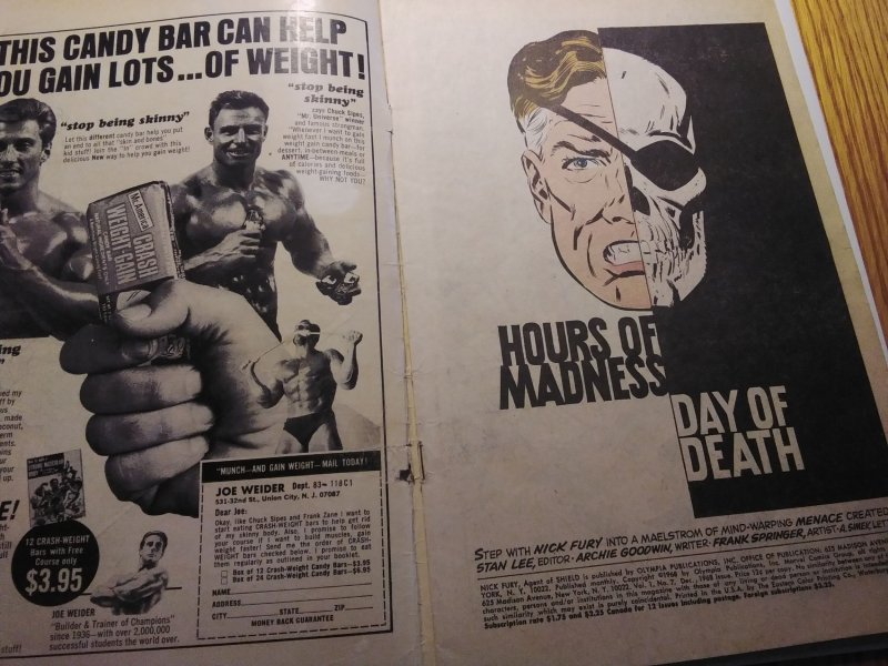 Nick Fury, Agent of SHIELD #7 (1968)