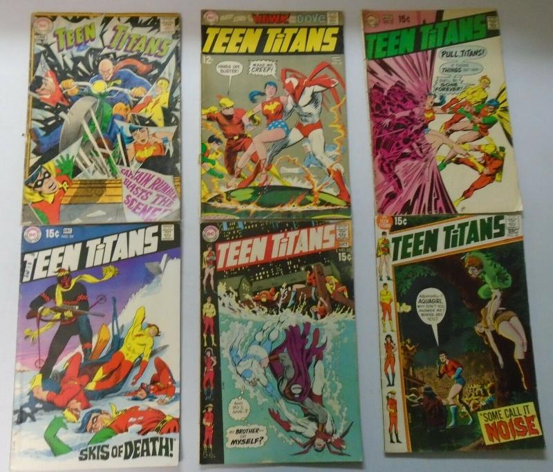 Teen Titans Lot, 11 Different, Average 4.0 (1968-1972)