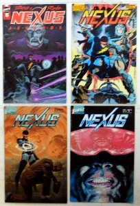 Nexus Lot of 4 #20, 25, 29, Legends 12 (1990) First Comics 1st Print Comic Books
