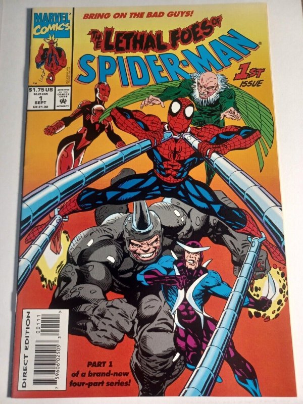 Lethal Foes of Spider-Man #1 VF+ Marvel Comics c213