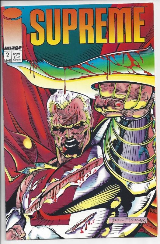 lot of 25 Supreme comics 2 (Feb 1993, Image) bulk lot sale free
