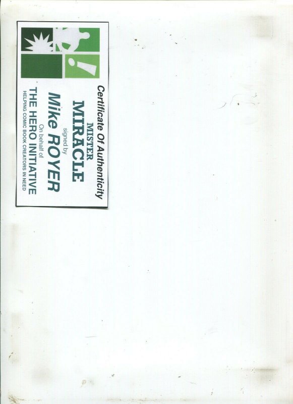 Mr. Miracle  #14  - super escape artist (VG)  1973