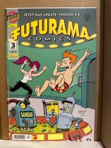 Futurama Comics #3 NM HTF GERMAN (2001) Bongo Dino