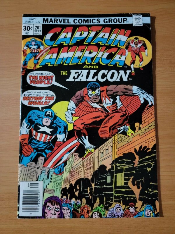 Captain America #201 ~ VERY FINE VF ~ 1976 Marvel Comics 71486024538