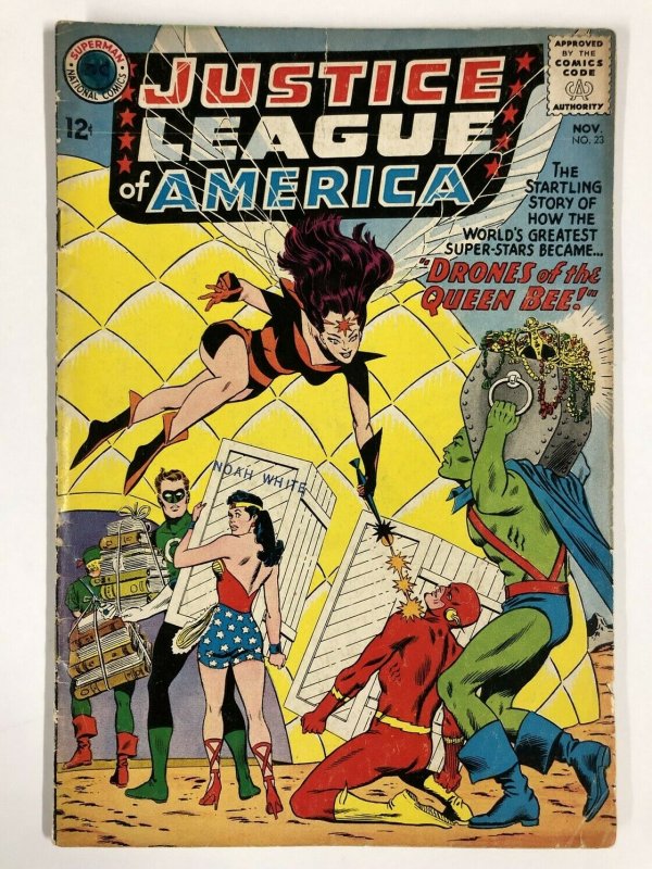 JUSTICE LEAGUE OF AMERICA (1960-1987 DC) 23 GOOD COMICS BOOK