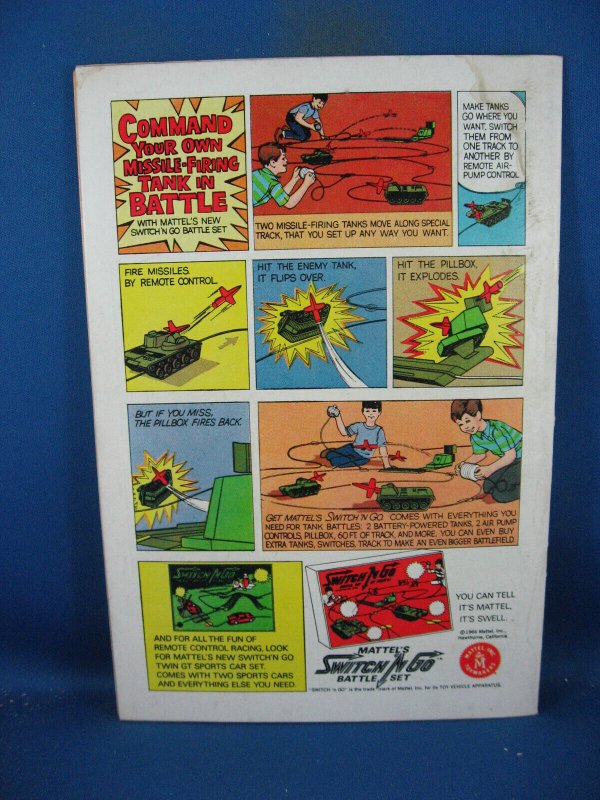 STRANGE ADVENTURES 191 VG F  ENCHANTRESS  1966 DC KEY 