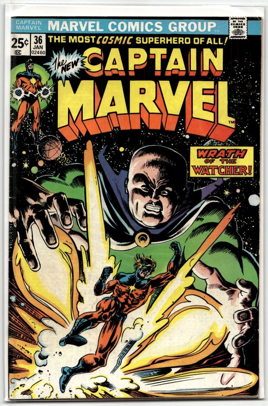 Captain Marvel #36 (1975) Captain Marvel
