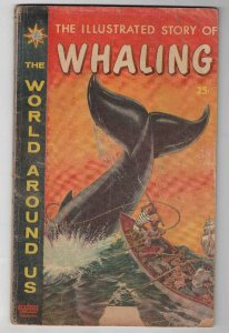 World Around Us #28 Whaling VINTAGE 1960 Gilberton Comics