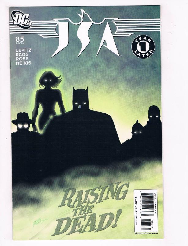 JSA #85 NM DC Comics Raising The Dead Comic Book Ross Levitz 2006 DE28