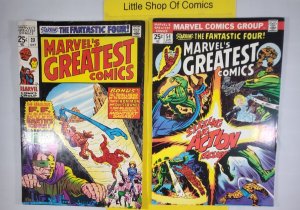 Marvel's Greatest Comics #23 (1969 GD) #54 56 59 60 61 62 63 (1975-76 VF )