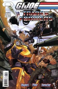 G.I. Joe vs. The Transformers #3 Cover B Image Comics Aug 2003 (VFNM or Better)