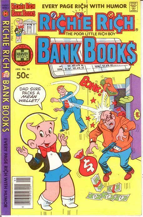 RICHIE RICH BANK BOOKS (1972-1982) 50 VF-NM Jan. 1981 COMICS BOOK