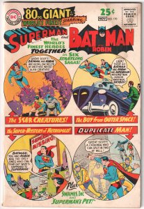 World's Finest Comics #170 (1967) Superman and Batman and Robin