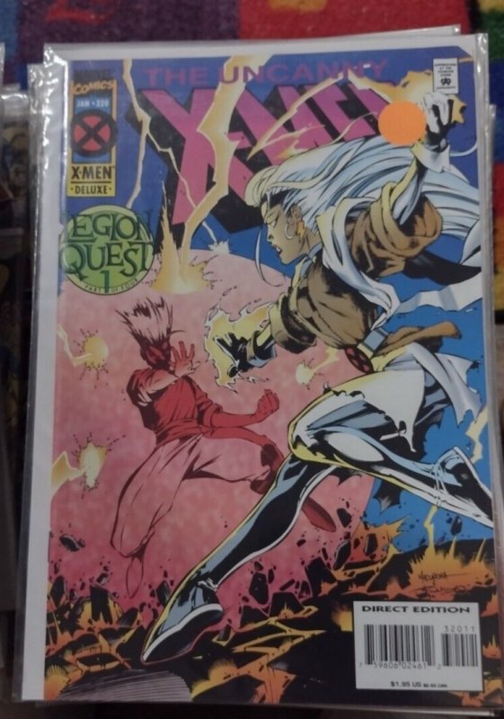 UNCANNY X-MEN # 320  1995 MARVEL   DELUXE edition  legion quest pt 1