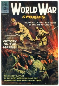World War Stories #1 1965- Dell WWI comic- Glanzman FN