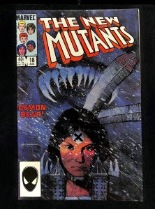 New Mutants #18 1st Warlock!