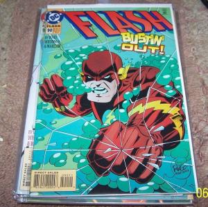 FLASH COMIC # 90 HOT cw tv show  abra kadabra MAGIC  WALLY WEST