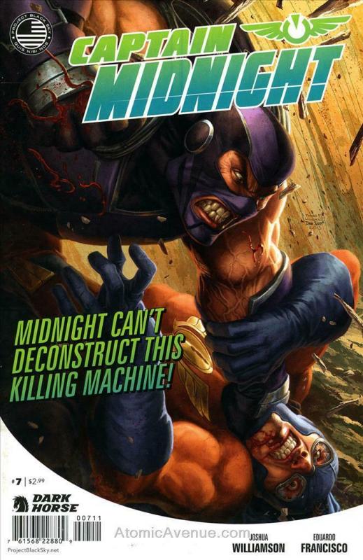 Captain Midnight (2nd Series) #7 FN; Dark Horse | save on shipping - details ins