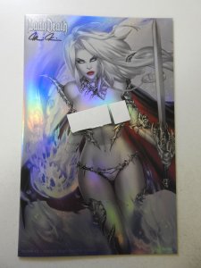 Lady Death: Secrets #1 Naughty Regal Holo Foil Edition NM Cond! Signed W/ COA!