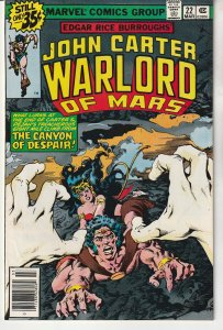 John Carter Warlord of Mars #22 (1979)