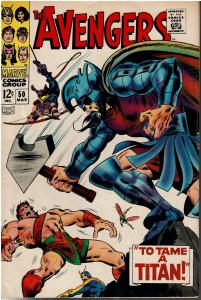 Avengers #50, 6.0 or Better