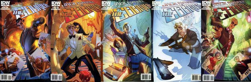 JACK AVARICE COURIER (2011 IDW) 1-5  COMPLETE series!