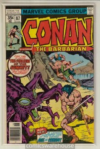 CONAN THE BARBARIAN (1970 MARVEL) #87 NM A17211